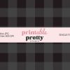 Gray Buffalo Plaid Seamless Pattern
