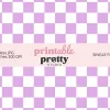 Violet Checkered Seamless Pattern Digital Paper - 12X12 Inch Jpg For Creative Crafting And Unique Designs