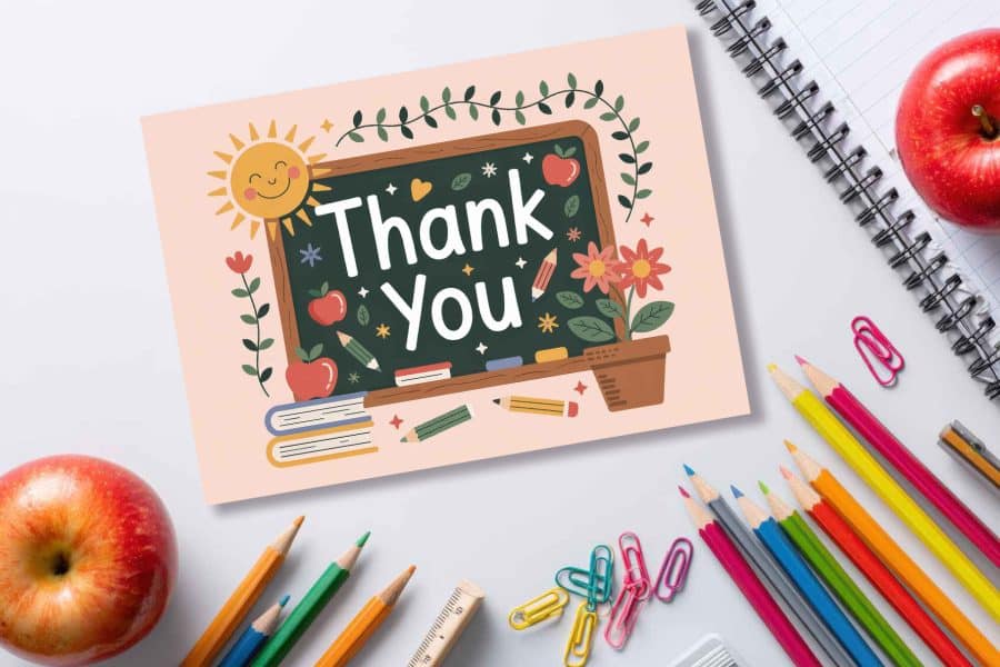 10 Free Printable Teacher Appreciation Cards