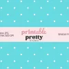 Teal Background With A Repeating Pattern Of White Dots.