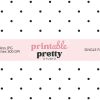Black And White Polka Dot Seamless Pattern