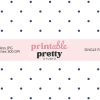 Navy Blue Polka Dot Seamless Pattern