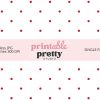 Red Polka Dot Seamless Pattern