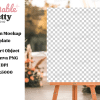 Blank Sign On Easel.