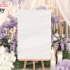 Wisteria Wedding Sign Mockup Psd