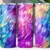 A Group Of Colorful Cylindrical Containers