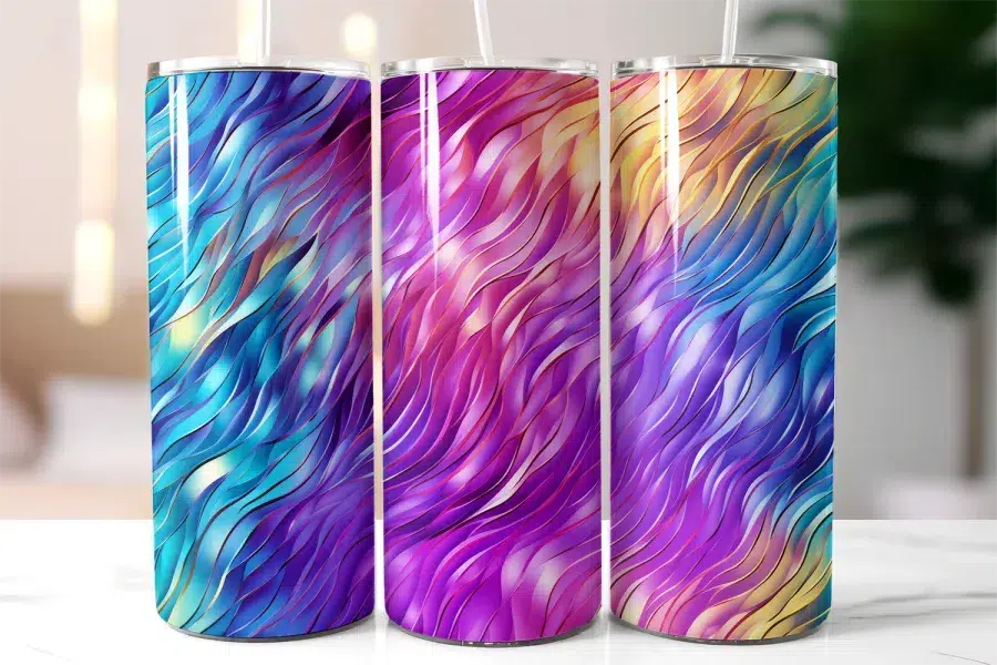 A Group Of Colorful Drinks