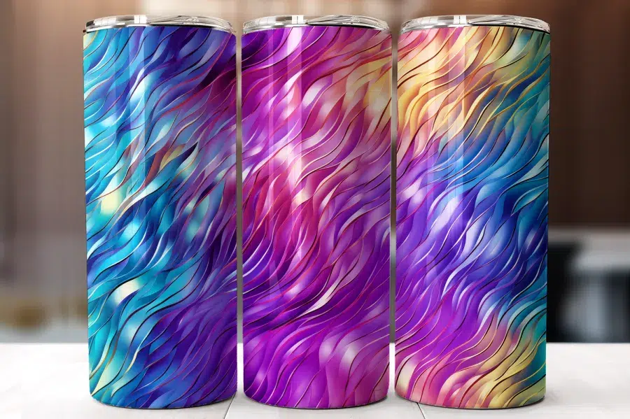 A Group Of Colorful Soda Cans