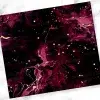 A Purple And Gold Marbled Surface