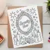 A Coloring Book On A Table
