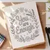 A Coloring Book With A Quote On It
