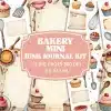 Bakery Mini Junk Journal Kit - Printable Jpg Pages With Sweet Treat Illustrations