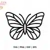 Butterfly Free Svg Cut File - Free Digital Download For Cricut And Silhouette Projects