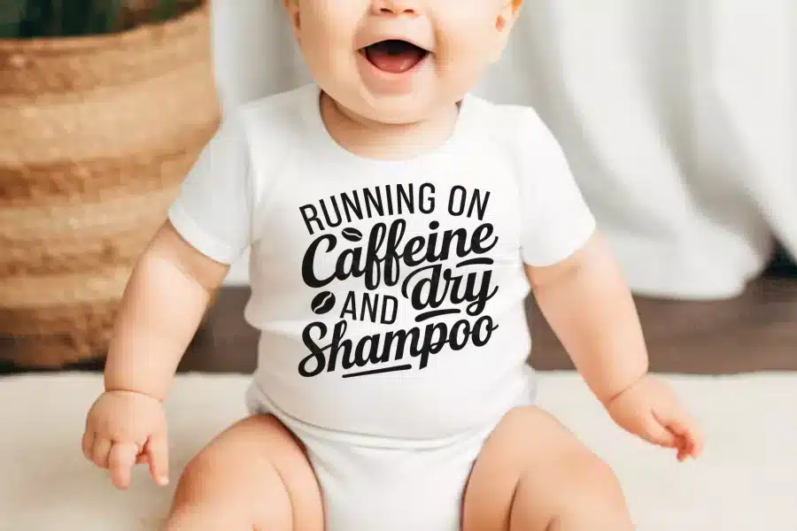 A Baby With A White Shirt