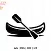 Canoe Free Svg Cut File - Free Digital Download For Cricut And Silhouette Outdoor Projects