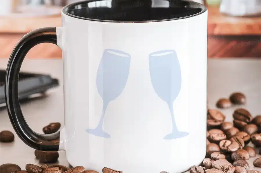 Toasting Glasses Free Svg Cut File - Digital Download For Cricut And Silhouette Celebration Projects