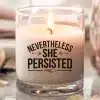 A Candle In A Glass