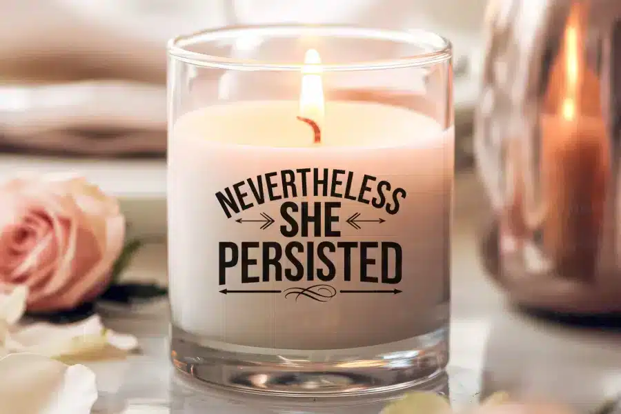 A Candle In A Glass