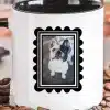 A Coffee Mug With A Picture Of A Dog