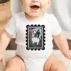 A Baby With A Picture On It