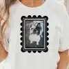 A Person Wearing A White Shirt With A Picture Of A Dog