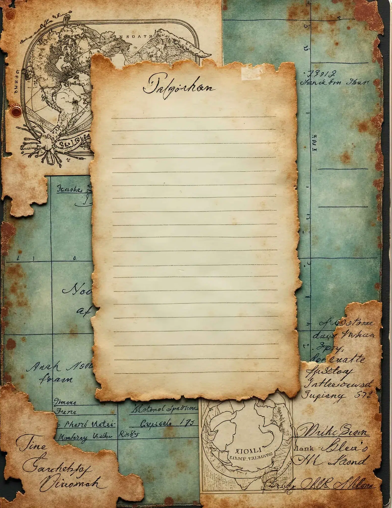 Free Junk Journal Printables: Grungy Vintage Pages &Amp; Ephemera-Style Designs