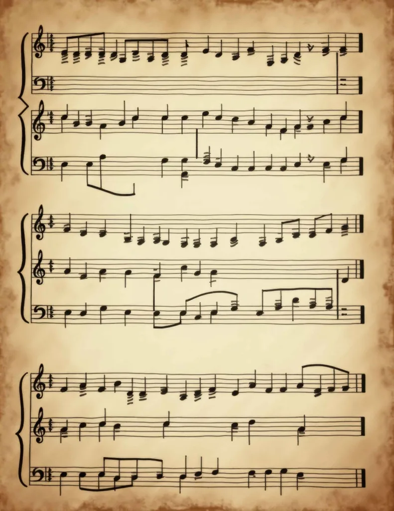 Free Junk Journal Printables: Vintage Sheet Music Printable Junk Journal Pages