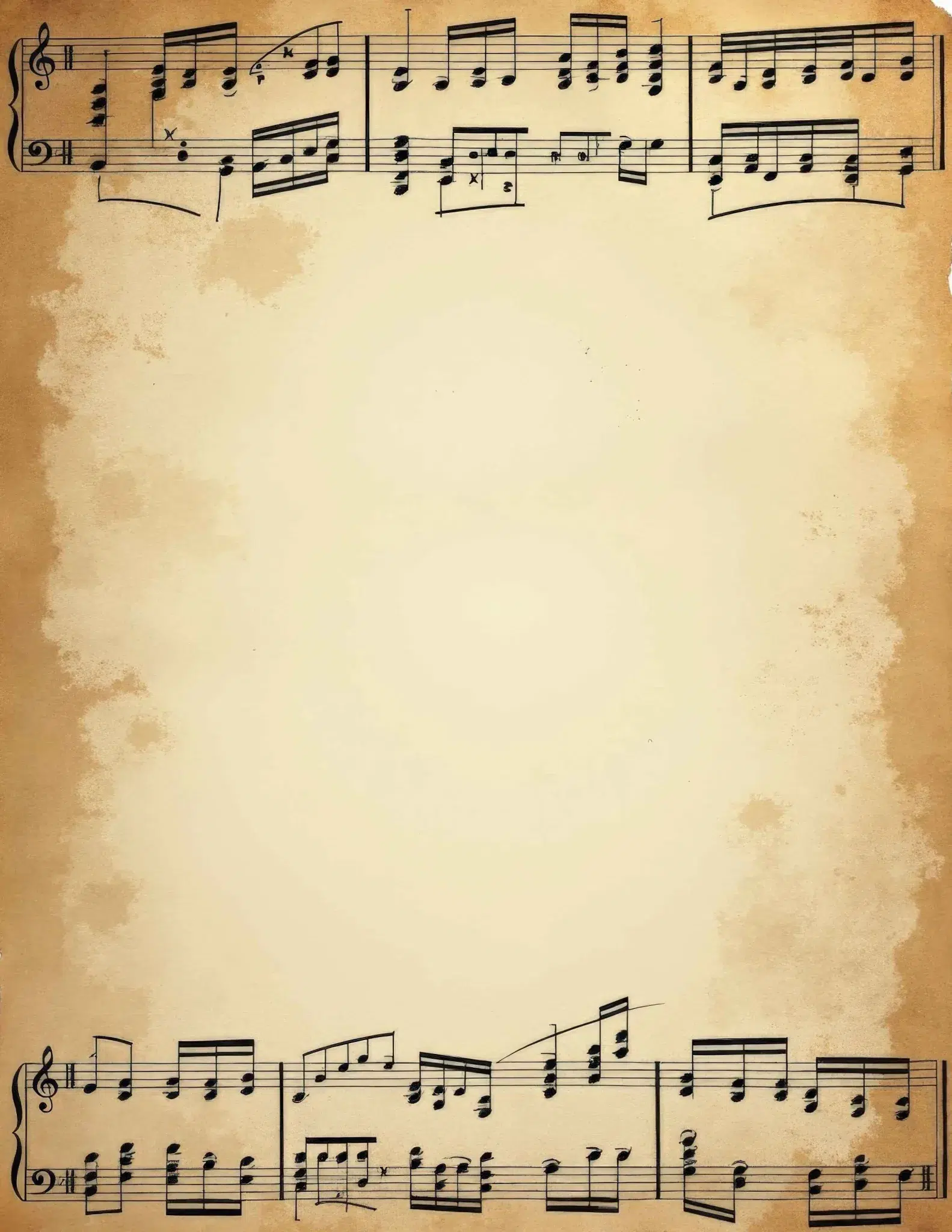 Free Junk Journal Printables: Vintage Sheet Music Printable Junk Journal Pages