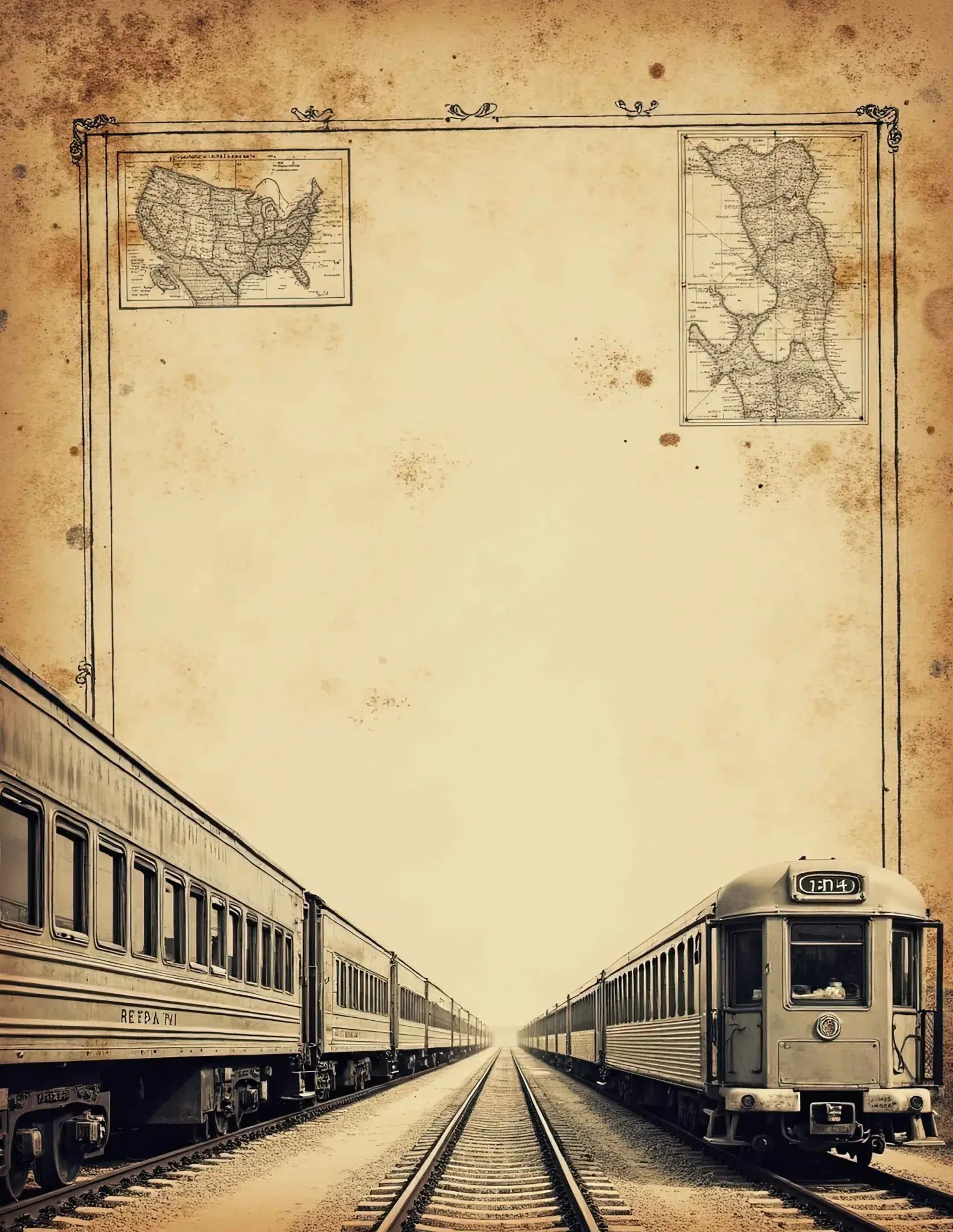 Free Junk Journal Printables: Vintage Travel Pages &Amp; Printable Old Map Designs